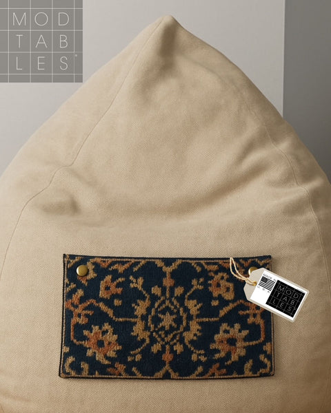 Swappable Pocket Bean Bag Chair